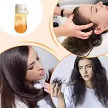 Natural, non-greasy scented hair oil with deep moisturizing and revitalizing properties