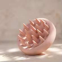 Silicone Scalp Massage Brush – Hair & Scalp Exfoliating Shampoo Brush
