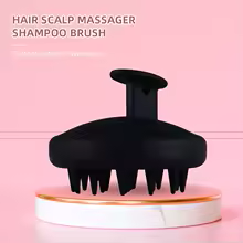 silicone scalp massage brush
