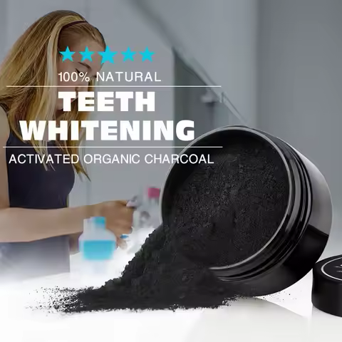 Charcoal Teeth Whitening Powder